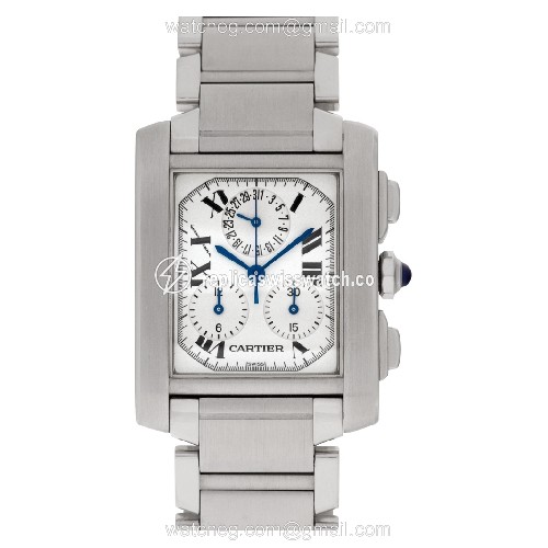 Cartier w51001q3 Tank Francaise Quartz Unisex Stainless Steel Replica Cartier w51001q3 Tank Francaise Quartz Unisex Stainless Steel Replica