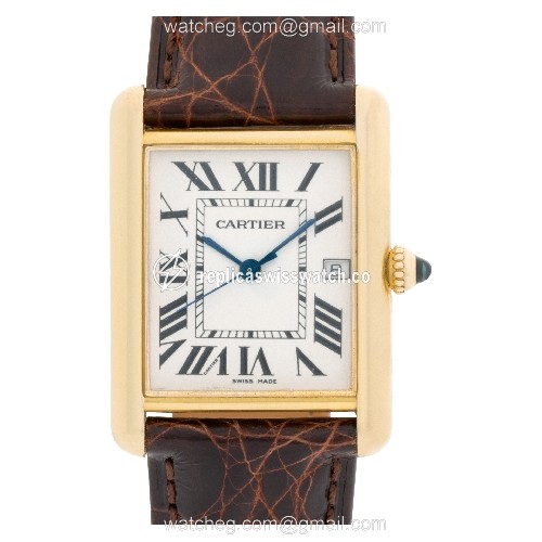 Cartier W1529756 Tank Louis Quartz Unisex 18k yellow gold Replica Cartier W1529756 Tank Louis Quartz Unisex 18k yellow gold Replica