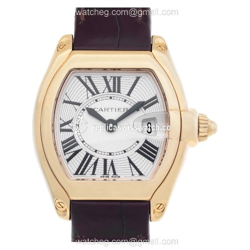 Cartier W62018Y5 Roadster Quartz Female 18k yellow gold Replica Cartier W62018Y5 Roadster Quartz Female 18k yellow gold Replica