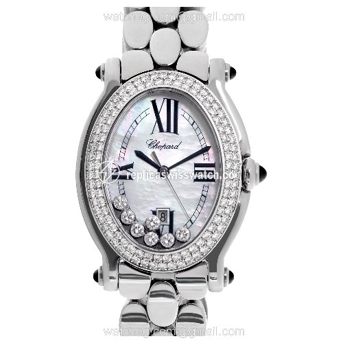 Chopard 27/8953-23 Happy Sport Quartz Female Stainless Steel Replica Chopard 27/8953-23 Happy Sport Quartz Female Stainless Steel Replica