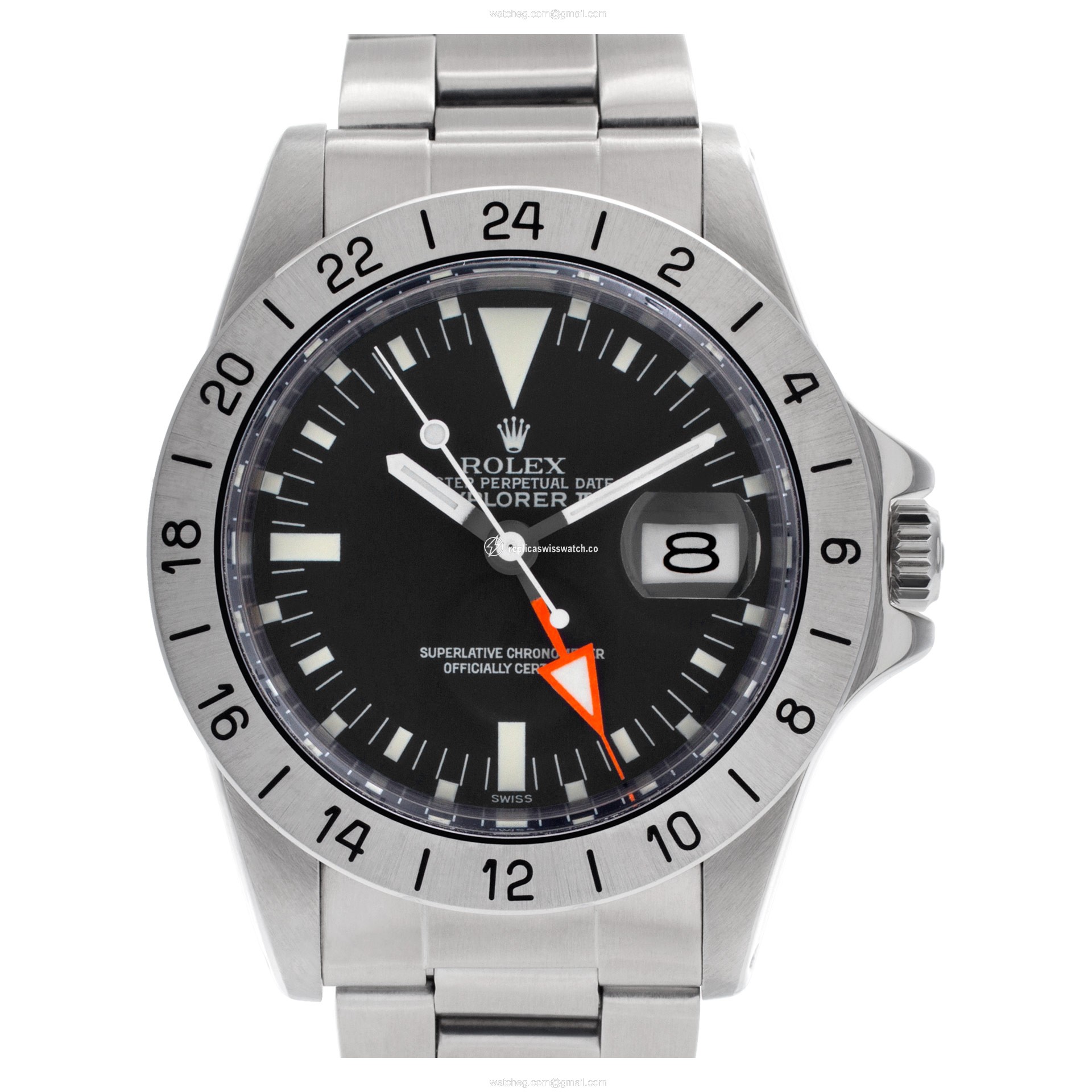 Rolex 1655 Explorer II Automatic Male Stainless Steel Replica Rolex 1655 Explorer II Automatic Male Stainless Steel Replica