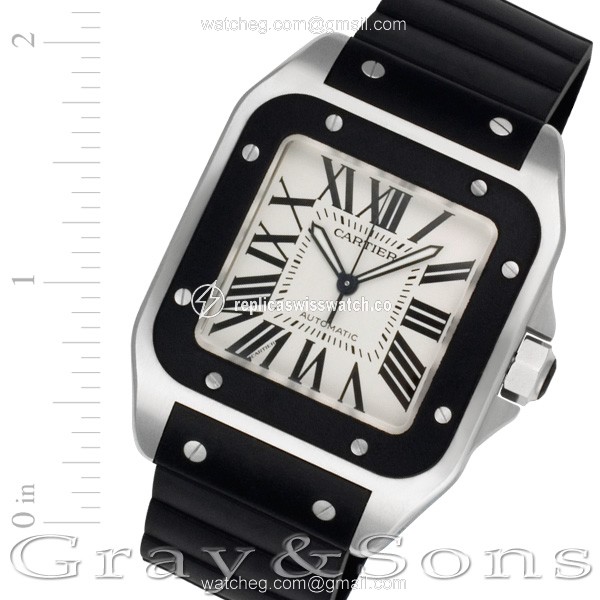 Cartier w20121u2 Santos 100 Automatic Male Stainless Steel Replica Cartier w20121u2 Santos 100 Automatic Male Stainless Steel Replica