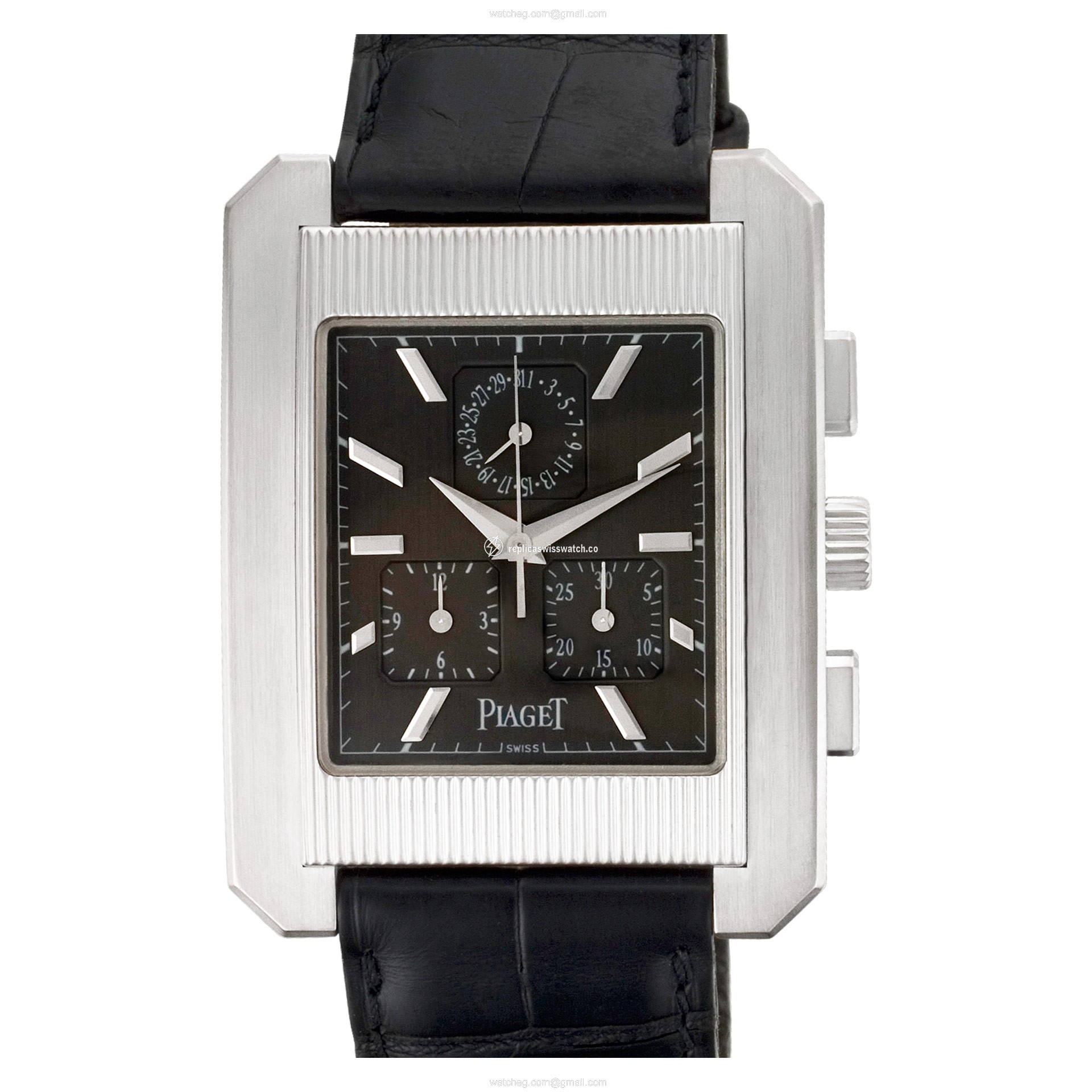 Piaget 14600 Protocol Quartz Male 18k White Gold Replica Piaget 14600 Protocol Quartz Male 18k White Gold Replica