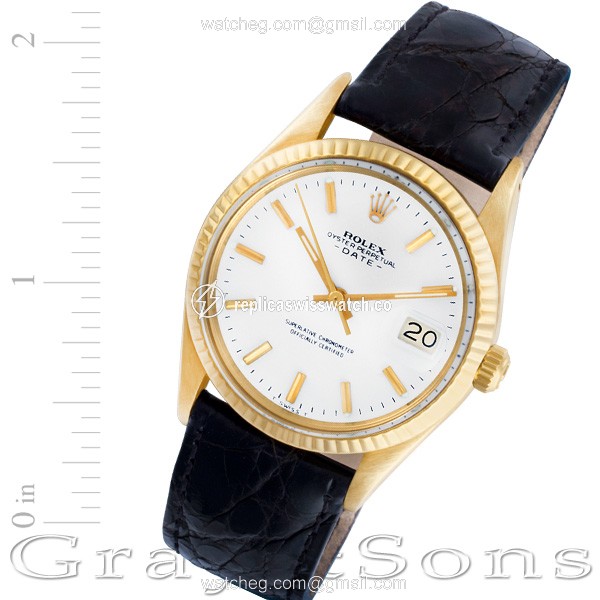 Rolex 15037 Date Automatic Male 14k yellow gold Replica Rolex 15037 Date Automatic Male 14k yellow gold Replica