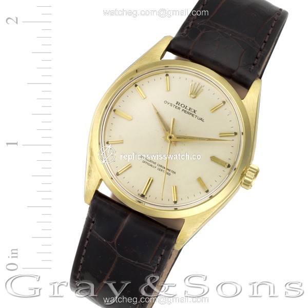 Rolex 1002 Oyster Perpetual Automatic Male 14k yellow gold Replica Rolex 1002 Oyster Perpetual Automatic Male 14k yellow gold Replica