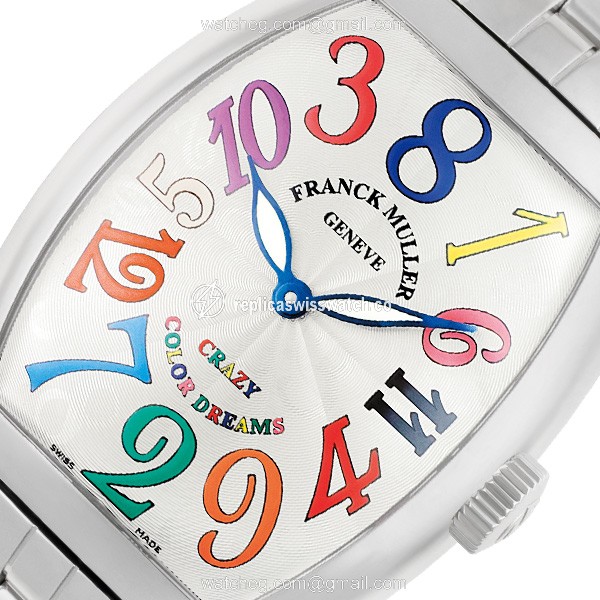 Franck Muller 8880 CH Crazy Hour Automatic Male Stainless Steel Replica Franck Muller 8880 CH Crazy Hour Automatic Male Stainless Steel Replica