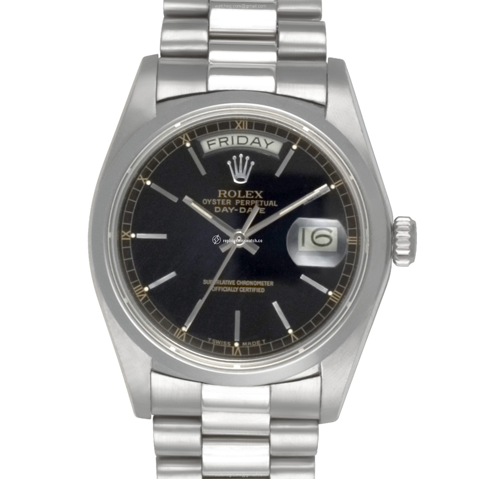 Rolex 18046 Day-Date Automatic Male Platinum Replica Rolex 18046 Day-Date Automatic Male Platinum Replica