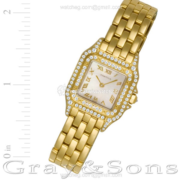 Cartier Cartier 1892 Panthere Quartz Female 18k yellow gold Replica Cartier Cartier 1892 Panthere Quartz Female 18k yellow gold Replica