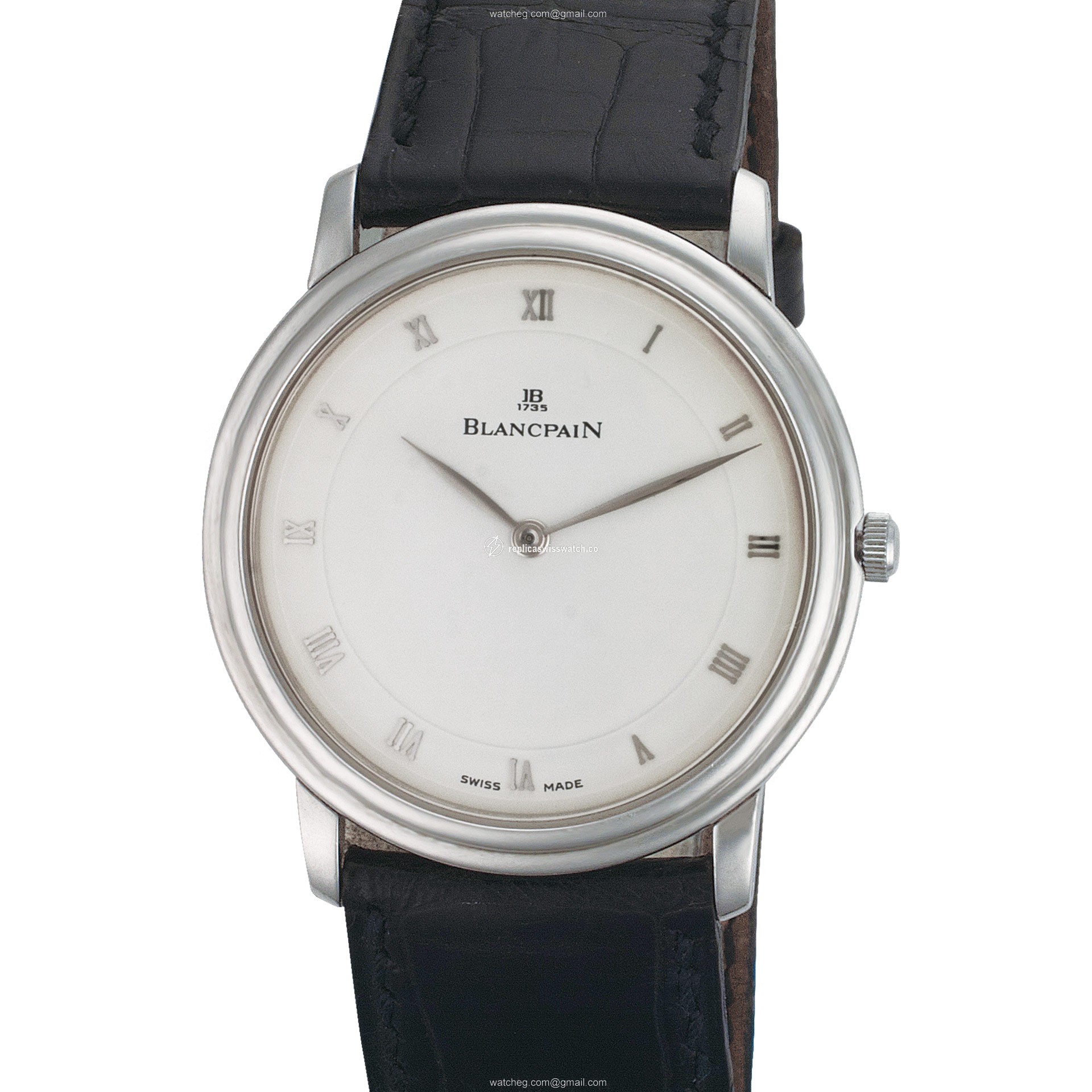 Blancpain 0021-3427-55 Villeret Manual Male Platinum Replica Blancpain 0021-3427-55 Villeret Manual Male Platinum Replica