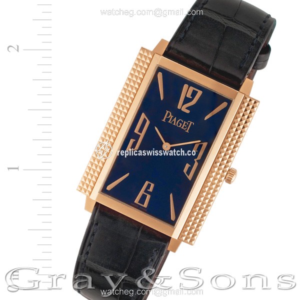 Piaget 90300 Black Tie Manual Male 18k rose gold Replica Piaget 90300 Black Tie Manual Male 18k rose gold Replica