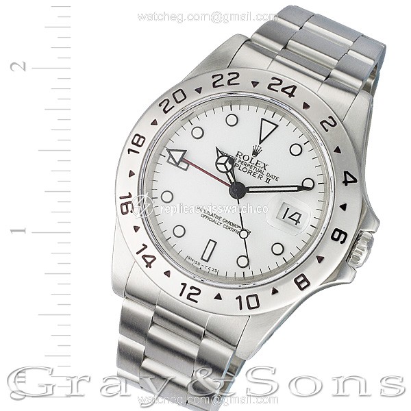 Rolex 16570 Explorer II Automatic Male Stainless Steel Replica Rolex 16570 Explorer II Automatic Male Stainless Steel Replica