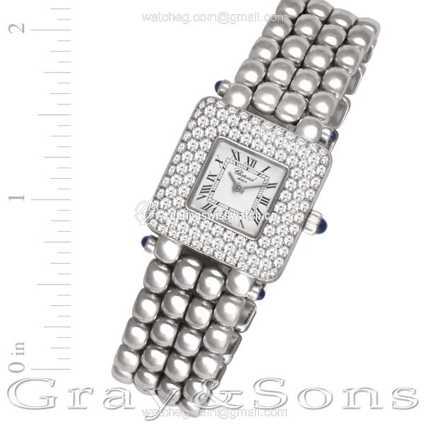 Chopard 10/6115-23 Classic Quartz Female 18k White Gold Replica Chopard 10/6115-23 Classic Quartz Female 18k White Gold Replica