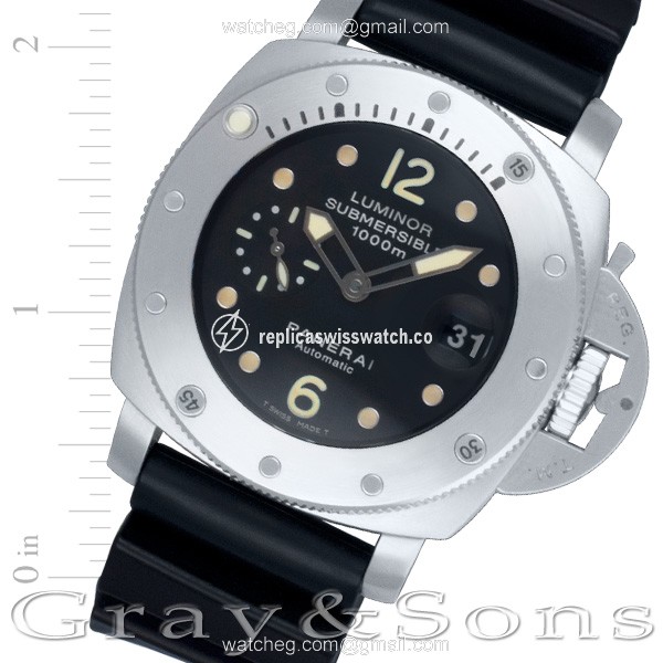 Panerai PAM00243 Submersible Automatic Male Stainless Steel Replica Panerai PAM00243 Submersible Automatic Male Stainless Steel Replica