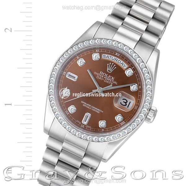 Rolex 118346 Day-Date Automatic Male Platinum Replica Rolex 118346 Day-Date Automatic Male Platinum Replica