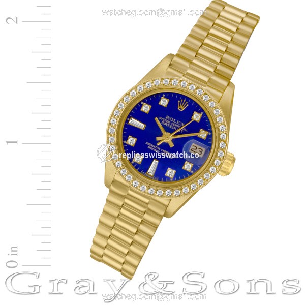 Rolex 6917 Datejust Automatic Female 18k yellow gold Replica Rolex 6917 Datejust Automatic Female 18k yellow gold Replica