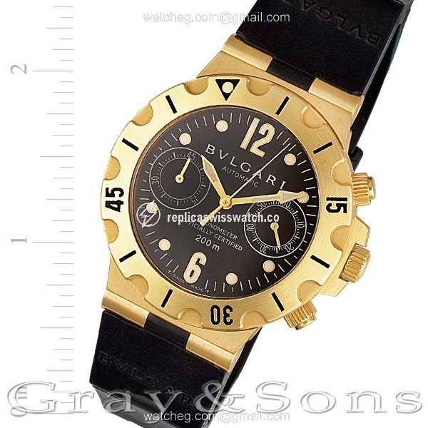 Bvlgari sc38g Scuba Automatic Male 18k yellow gold Replica Bvlgari sc38g Scuba Automatic Male 18k yellow gold Replica
