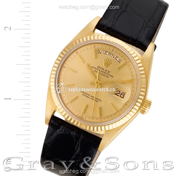 Rolex 1803 Day-Date Automatic Male 18k yellow gold Replica Rolex 1803 Day-Date Automatic Male 18k yellow gold Replica