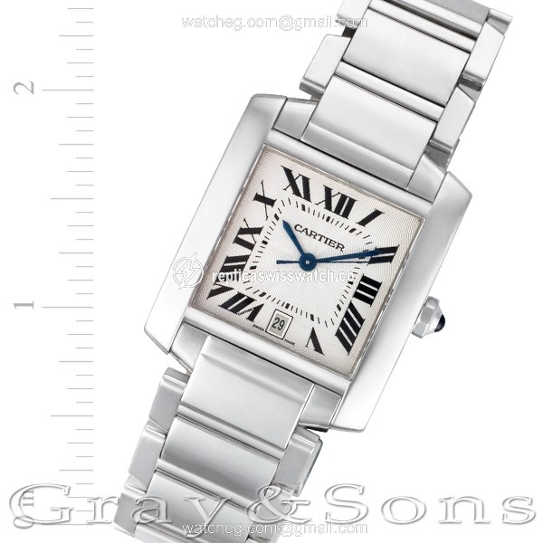 Cartier W51002Q3 Tank Francaise Automatic Male Stainless Steel Replica Cartier W51002Q3 Tank Francaise Automatic Male Stainless Steel Replica