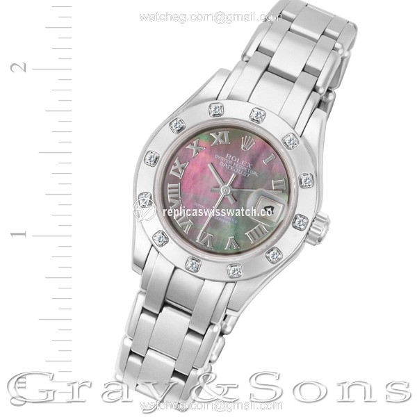 Rolex 80319 Masterpiece Automatic Female 18k White Gold Replica Rolex 80319 Masterpiece Automatic Female 18k White Gold Replica