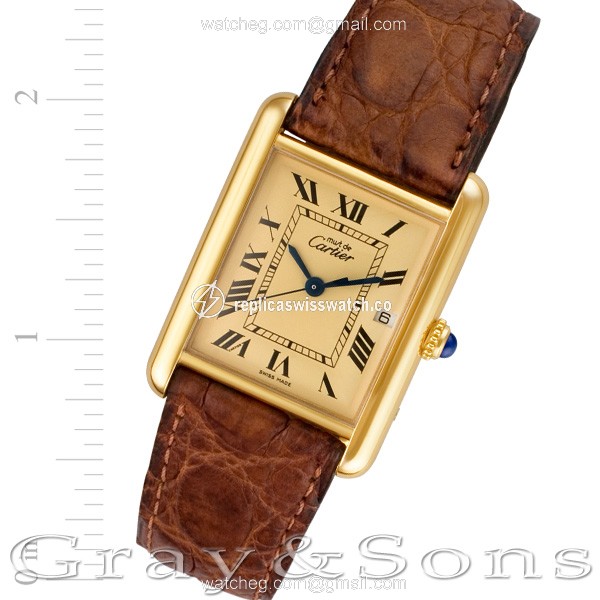 Cartier w1017454 Tank Vermeil Quartz Male Vermeil Replica Cartier w1017454 Tank Vermeil Quartz Male Vermeil Replica