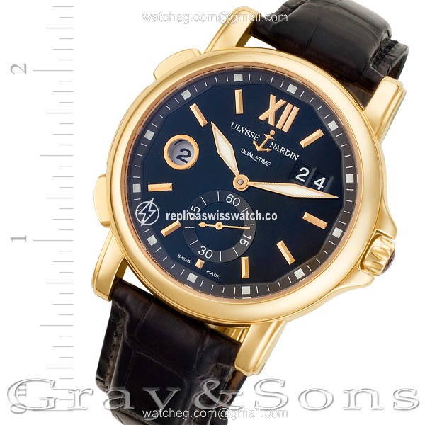 Ulysse Nardin 246-55 GMT-Master II Automatic Male 18k yellow gold Replica Ulysse Nardin 246-55 GMT-Master II Automatic Male 18k yellow gold Replica