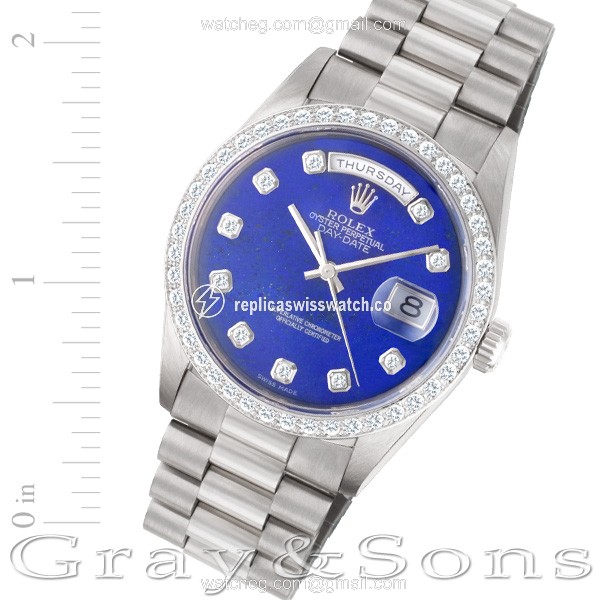 Rolex 18239 Day-Date Automatic Male 18k White Gold Replica Rolex 18239 Day-Date Automatic Male 18k White Gold Replica