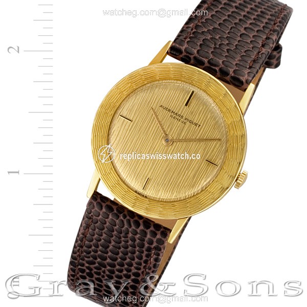 Audemars Piguet Audemars Piguet 493 thin Manual Male 18k yellow gold Replica Audemars Piguet Audemars Piguet 493 thin Manual Male 18k yellow gold Replica