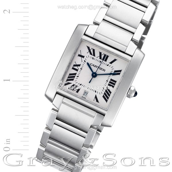 Cartier W51002Q3 Tank Francaise Automatic Male Stainless Steel Replica Cartier W51002Q3 Tank Francaise Automatic Male Stainless Steel Replica