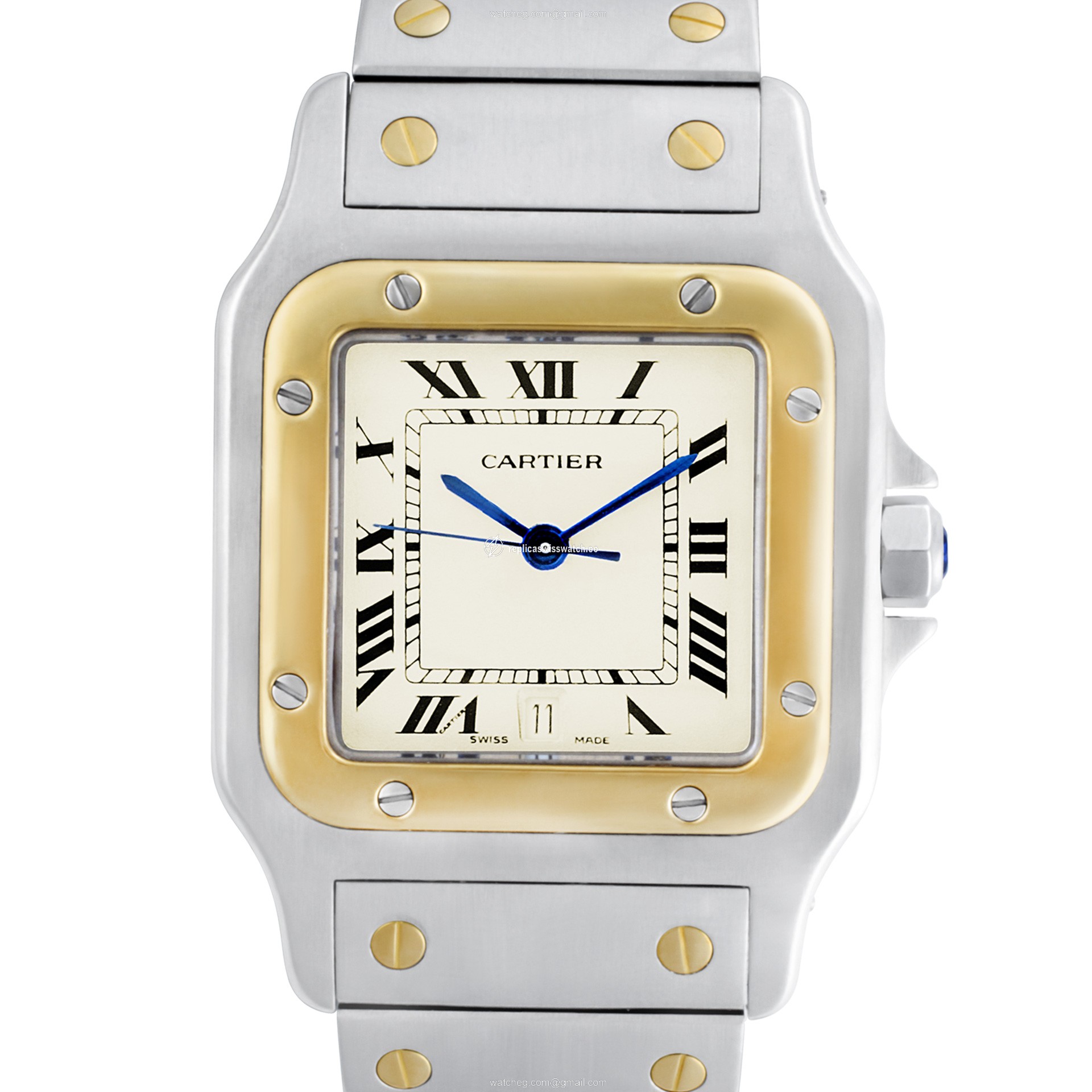 Cartier W20011C4 Santos Quartz Male Stainless Steel Replica Cartier W20011C4 Santos Quartz Male Stainless Steel Replica