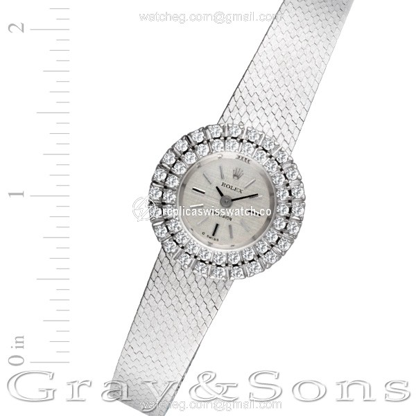 Rolex 2482/2604 Precision Manual Female 18k White Gold Replica Rolex 2482/2604 Precision Manual Female 18k White Gold Replica