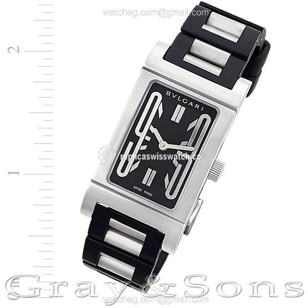 Bvlgari rt39s Rettangolo Quartz Female Stainless Steel Replica Bvlgari rt39s Rettangolo Quartz Female Stainless Steel Replica