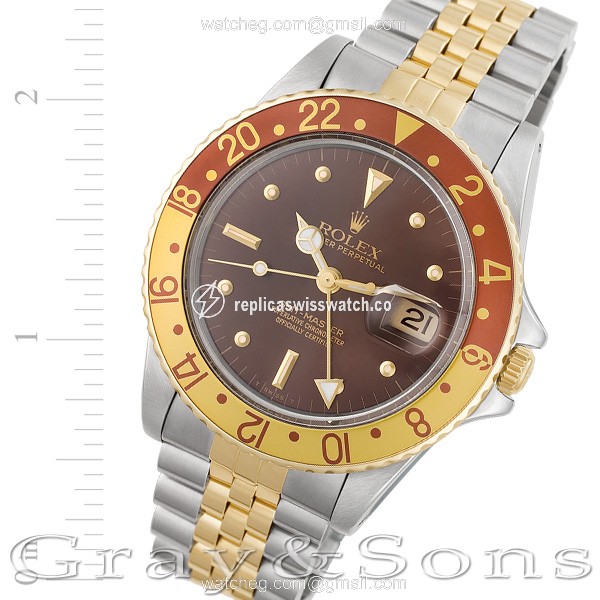 Rolex 16753 GMT-Master Automatic Male Stainless Steel Replica Rolex 16753 GMT-Master Automatic Male Stainless Steel Replica