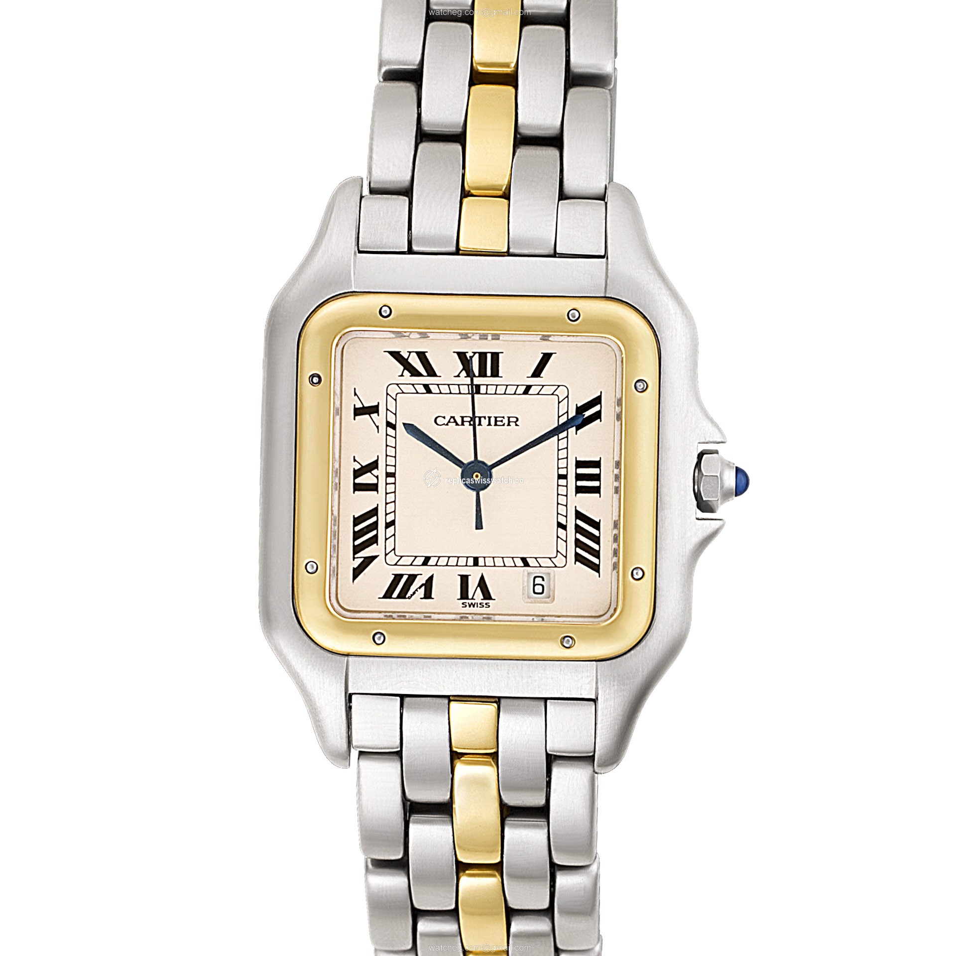 Cartier Cartier 2593 Panthere Quartz Male Stainless Steel Replica Cartier Cartier 2593 Panthere Quartz Male Stainless Steel Replica