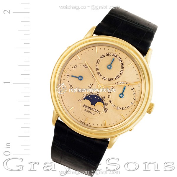 Audemars Piguet c3625 Perpetual Calendar Automatic Male 18k yellow gold Replica Audemars Piguet c3625 Perpetual Calendar Automatic Male 18k yellow gold Replica