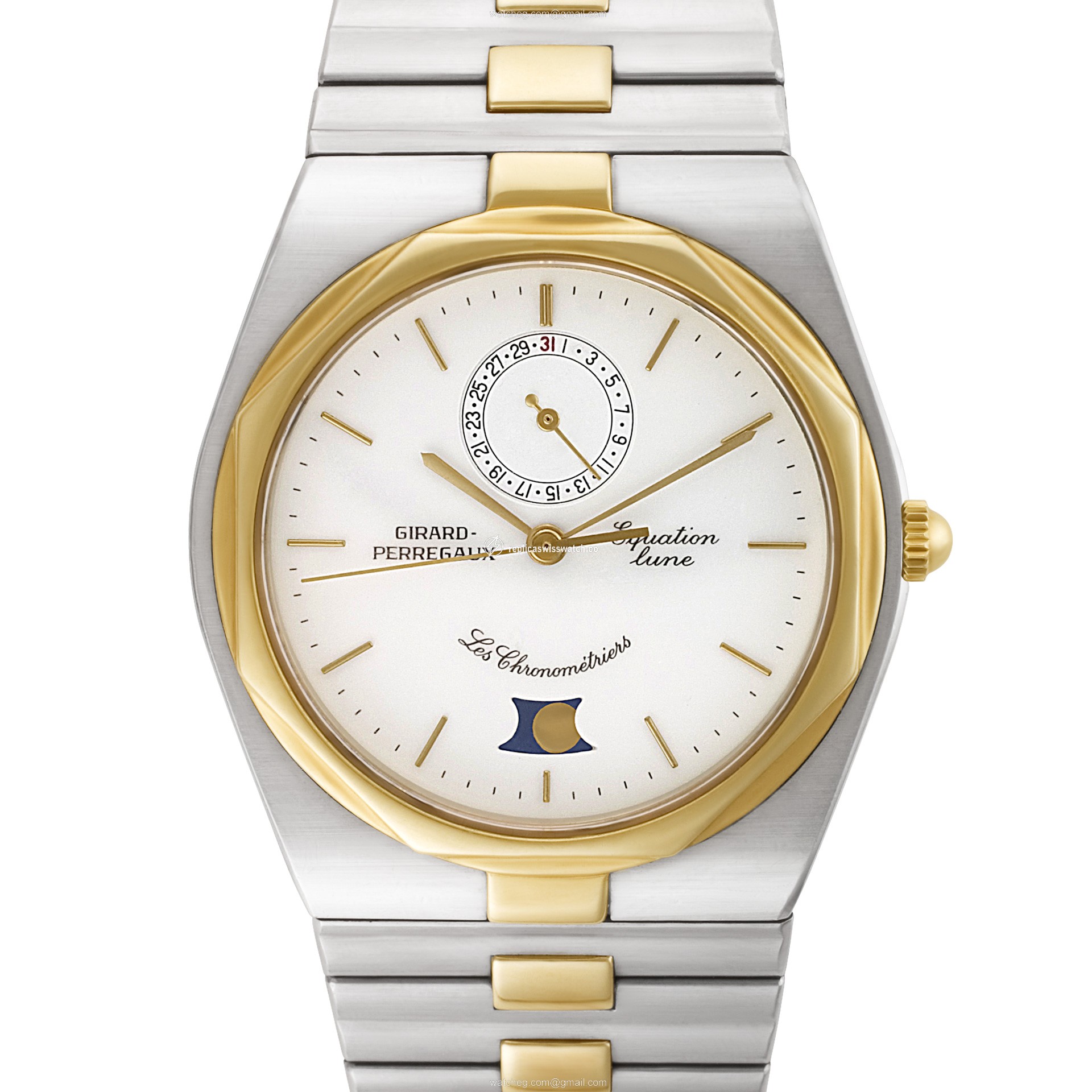 Girard Perregaux 4266-5 BO equation lune Quartz Male Stainless Steel Replica Girard Perregaux 4266-5 BO equation lune Quartz Male Stainless Steel Replica