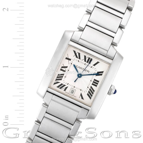 Cartier w51002Q3 Tank Francaise Automatic Male Stainless Steel Replica Cartier w51002Q3 Tank Francaise Automatic Male Stainless Steel Replica