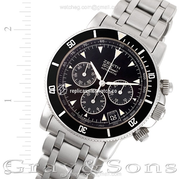Zenith 02 0471 400 El Primero Automatic Male Stainless Steel Replica Zenith 02 0471 400 El Primero Automatic Male Stainless Steel Replica