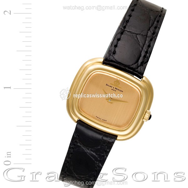 Baume & Mercier 38328 Manual Female 18k yellow gold Replica Baume & Mercier 38328 Manual Female 18k yellow gold Replica