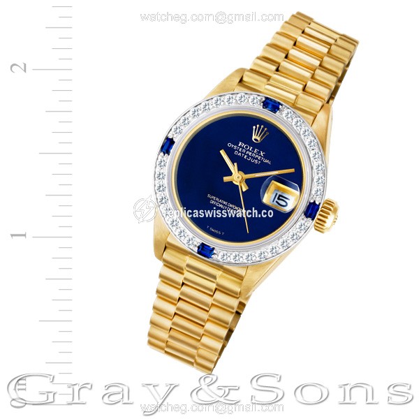 Rolex 6917 Datejust Automatic Female 18k yellow gold Replica Rolex 6917 Datejust Automatic Female 18k yellow gold Replica