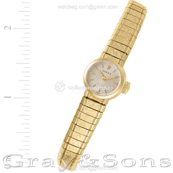 Rolex 116 Orchid Manual Female 18k yellow gold Replica Rolex 116 Orchid Manual Female 18k yellow gold Replica