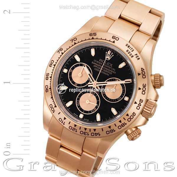 Rolex 116505 Daytona Automatic Male 18k rose gold Replica Rolex 116505 Daytona Automatic Male 18k rose gold Replica
