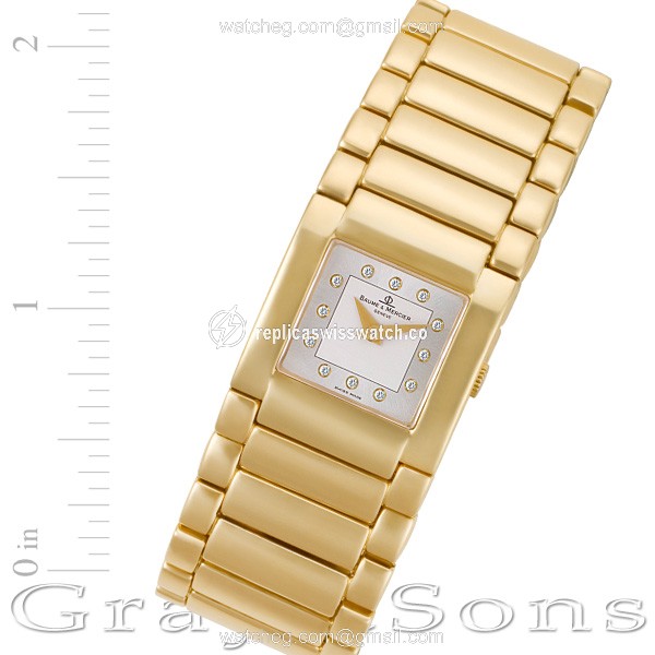 Baume & Mercier MV045223 Riviera Quartz Female 18k yellow gold Replica Baume & Mercier MV045223 Riviera Quartz Female 18k yellow gold Replica