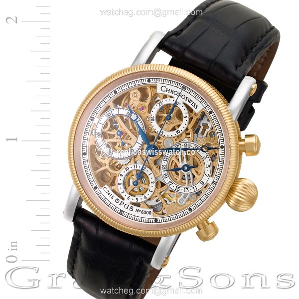 Chronoswiss CH7522R Opus Automatic Male 18k Pink Gold & Stainless Steel Replica Chronoswiss CH7522R Opus Automatic Male 18k Pink Gold & Stainless Steel Replica