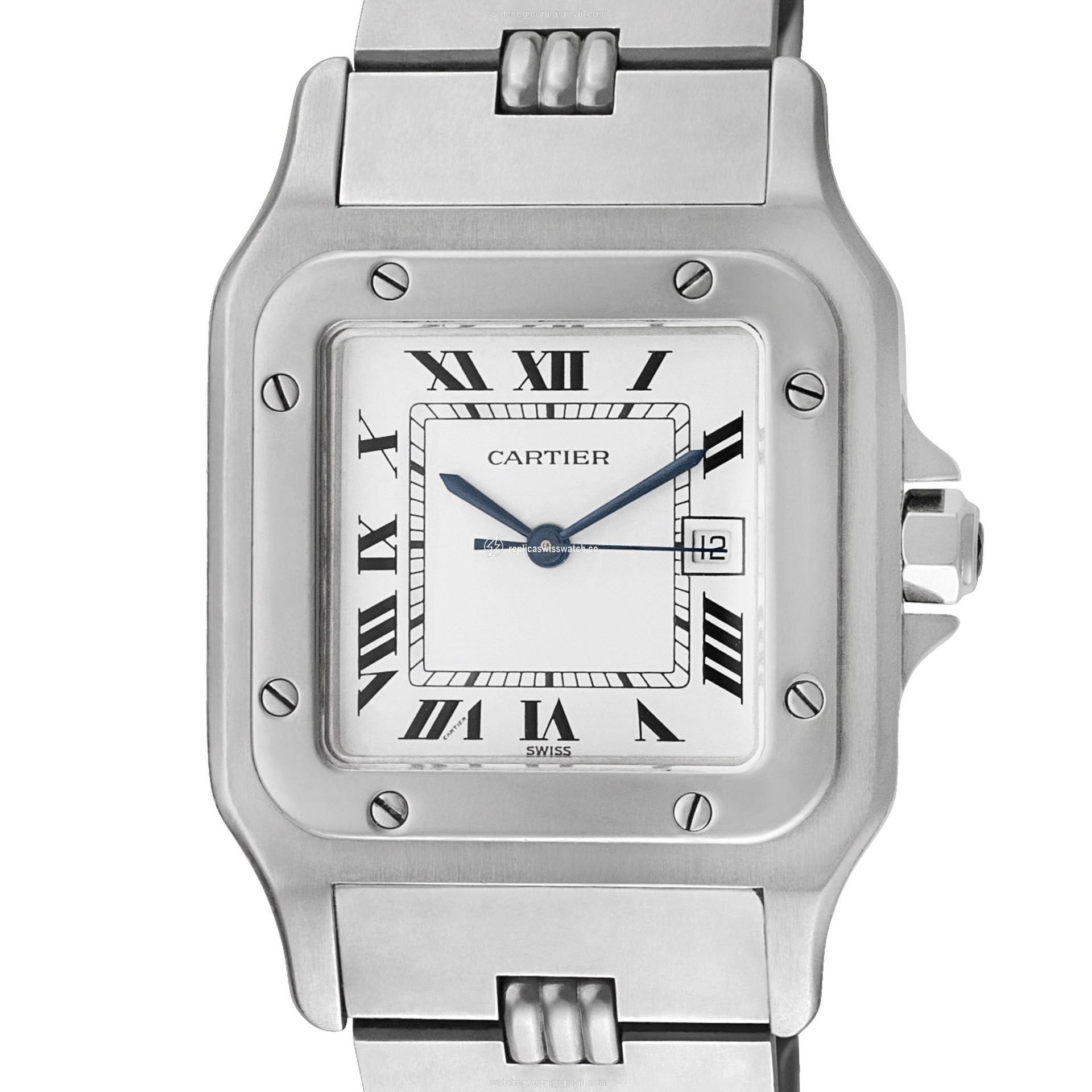 Cartier Cartier 2105 Santos Automatic Unisex Stainless Steel Replica Cartier Cartier 2105 Santos Automatic Unisex Stainless Steel Replica