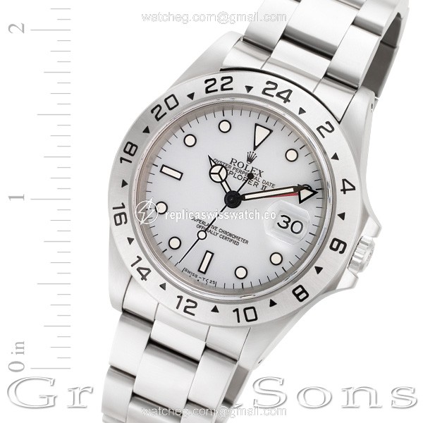 Rolex 16570 Explorer II Automatic Male Stainless Steel Replica Rolex 16570 Explorer II Automatic Male Stainless Steel Replica