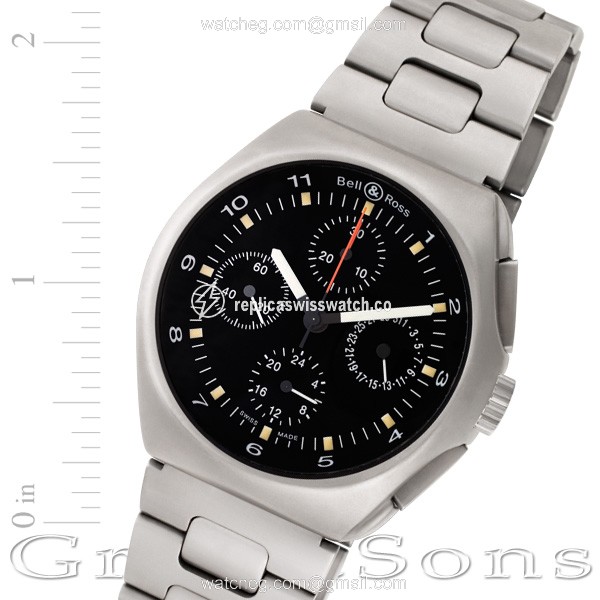 Bell & Ross 324 Space 3 GMT-24H Automatic Male Titanium Replica Bell & Ross 324 Space 3 GMT-24H Automatic Male Titanium Replica