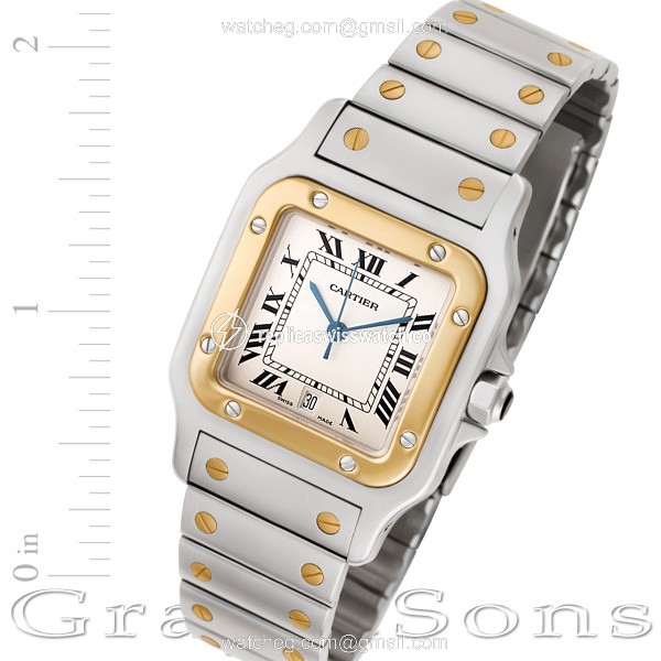 Cartier W20011c4 Santos Quartz Unisex Stainless Steel Replica Cartier W20011c4 Santos Quartz Unisex Stainless Steel Replica