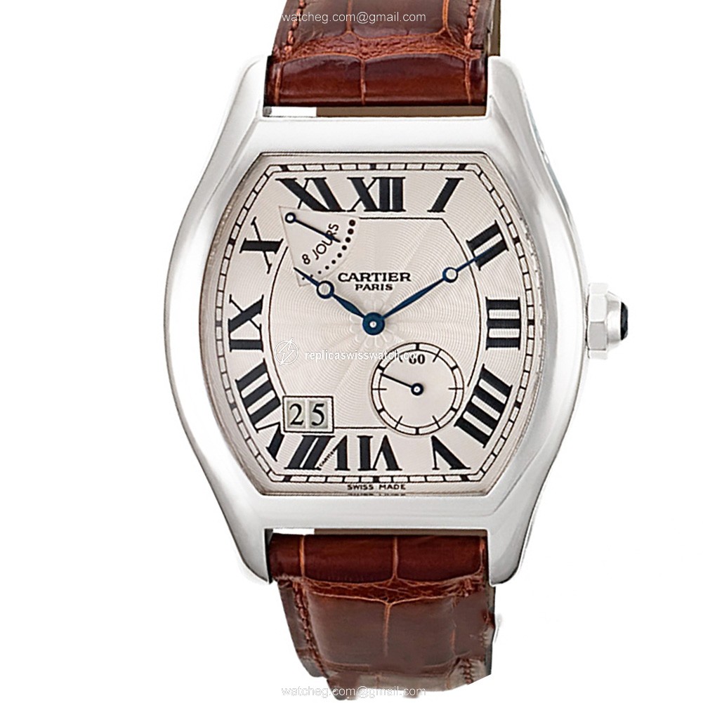 Cartier w1545951 Tortue Manual Male 18k White Gold Replica Cartier w1545951 Tortue Manual Male 18k White Gold Replica