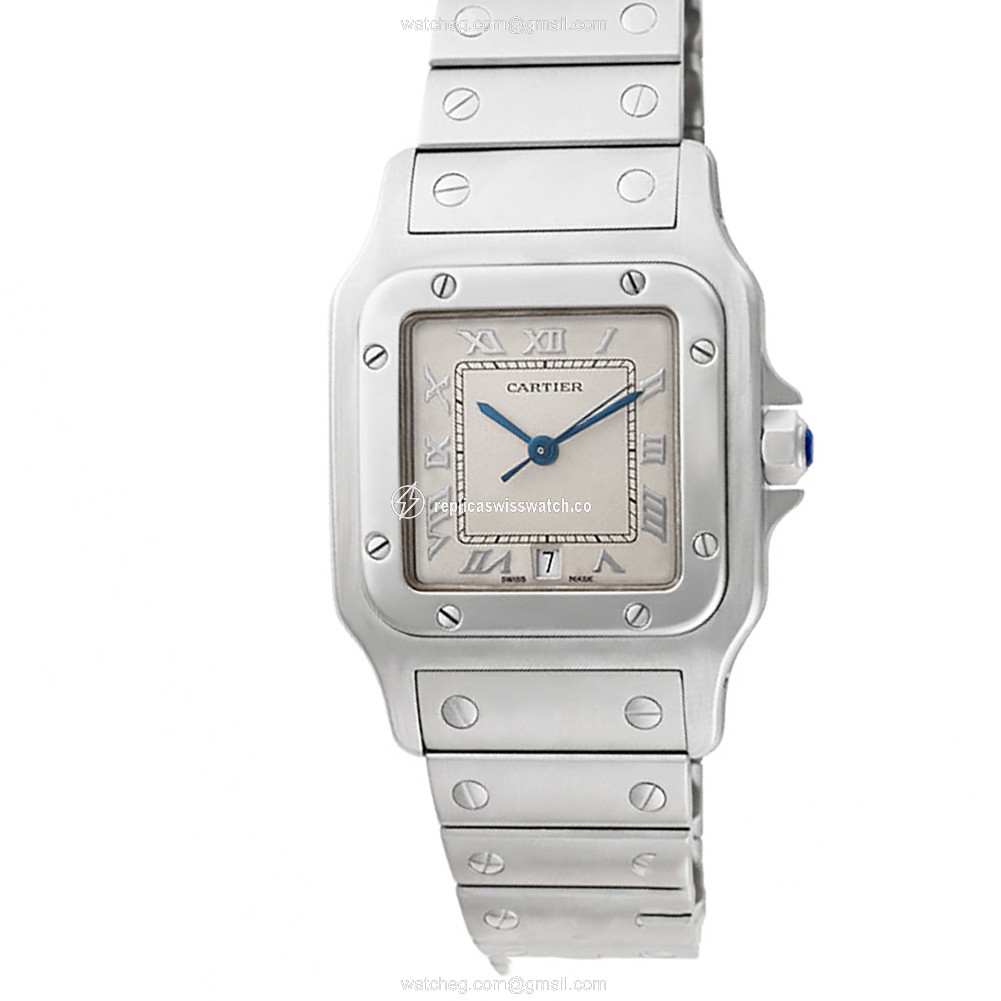 Cartier 13418 Santos Quartz Male Stainless Steel Replica Cartier 13418 Santos Quartz Male Stainless Steel Replica