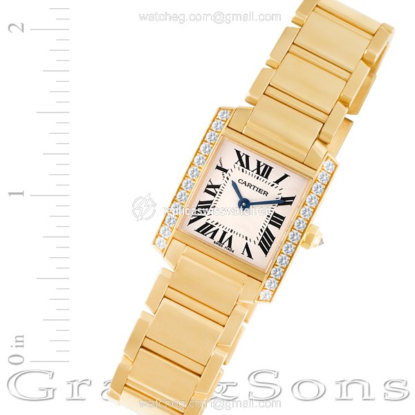 Cartier 2385 Tank Francaise Quartz Female 18k yellow gold Replica Cartier 2385 Tank Francaise Quartz Female 18k yellow gold Replica